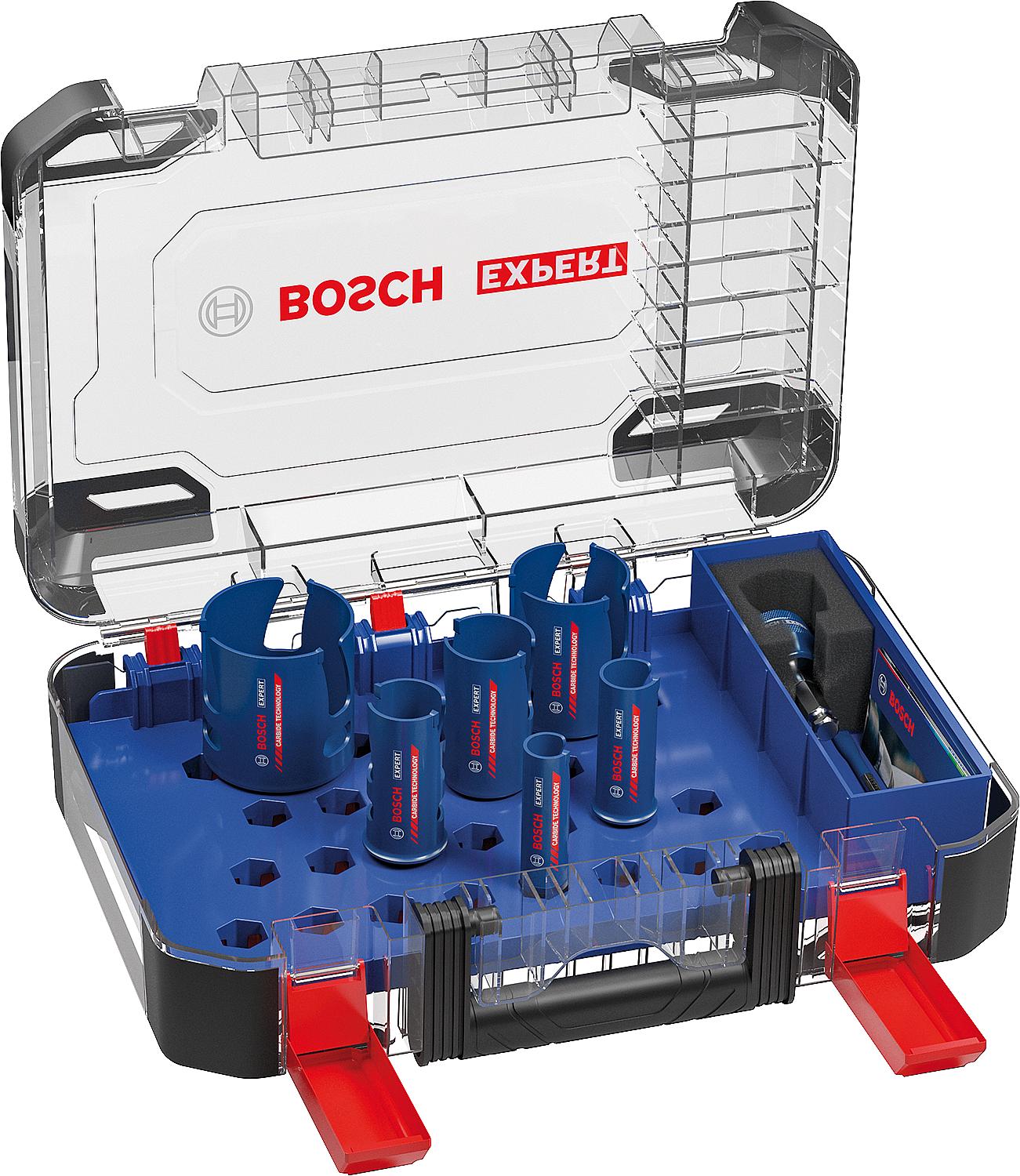 Jeu de 10 scies cloches BOSCH Expert, Ø 20/25/32/38/51/64 mm