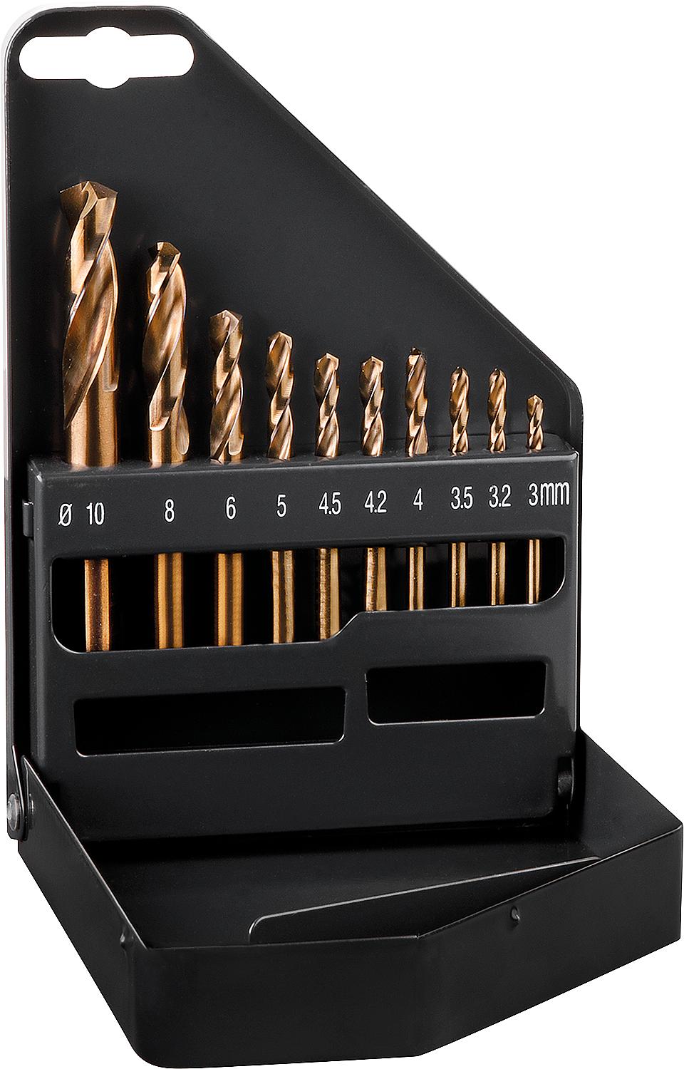 Edelstahlbohrer-Set HSS Cobalt