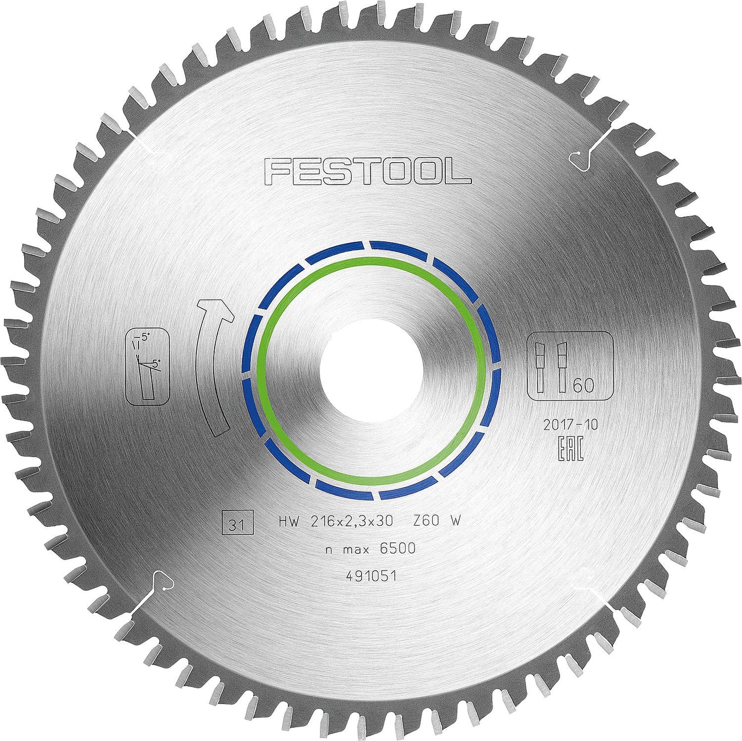 Kreissägeblatt für Aluminiumplatten und -profile, für harte und faserverstärkte Kunststoffe