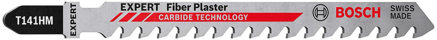 Lames de scie sauteuse BOSCH® EXPERT T141HM, longueur 100 mm, pour matériaux spéciaux, lot de 3