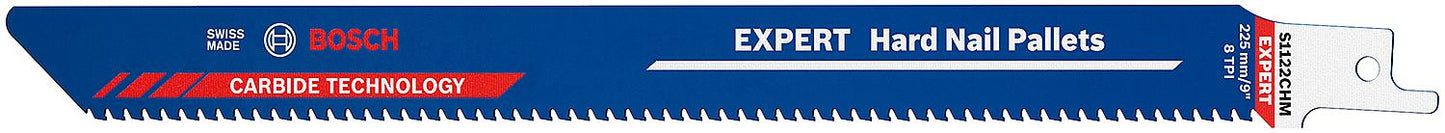 Säbelsägeblätter EXPERT S1122CHM für Holz mit Metall, CARBIDE TECHNOLOGY