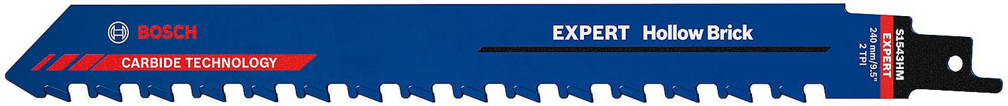 Lames de scie alternative EXPERT S1543HM pour béton cellulaire