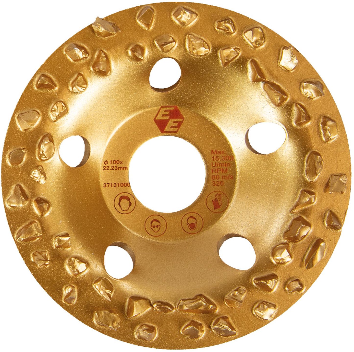 Meule en carbure Eibenstock Ø 100 mm, grain grossier