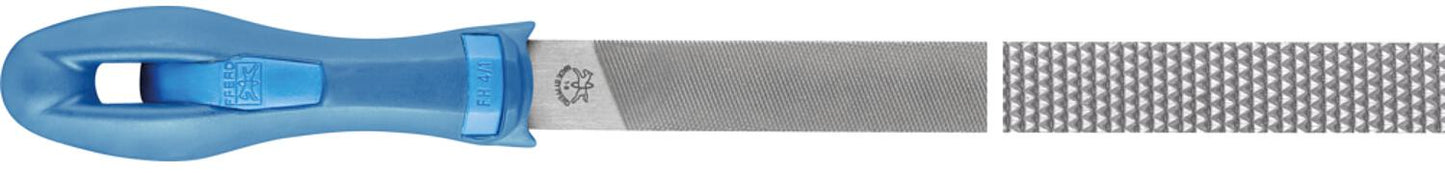 Flat blunt rasp for horses, 200 mm, cross cut 1 / rasp cut 1
