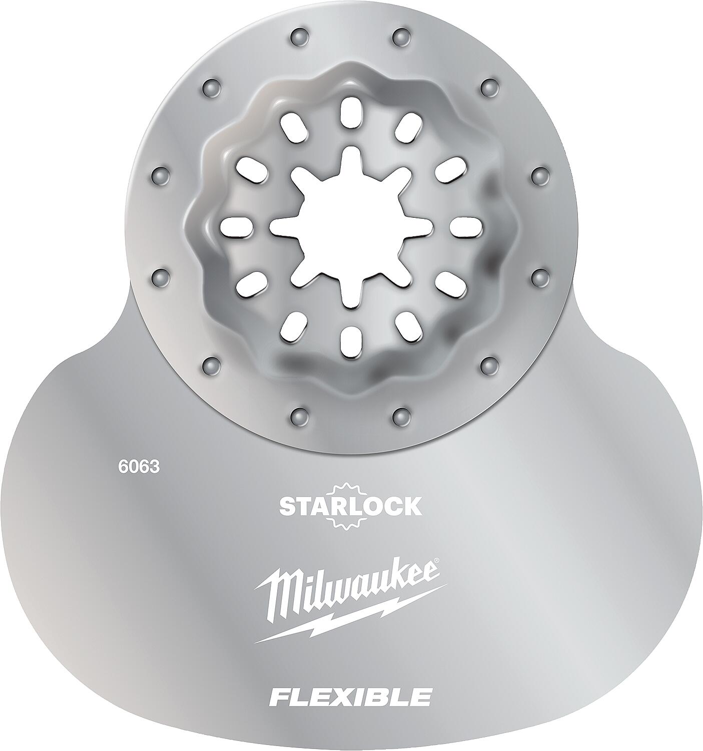 Couteau Milwaukee Starlock, forme champignon, 70 mm