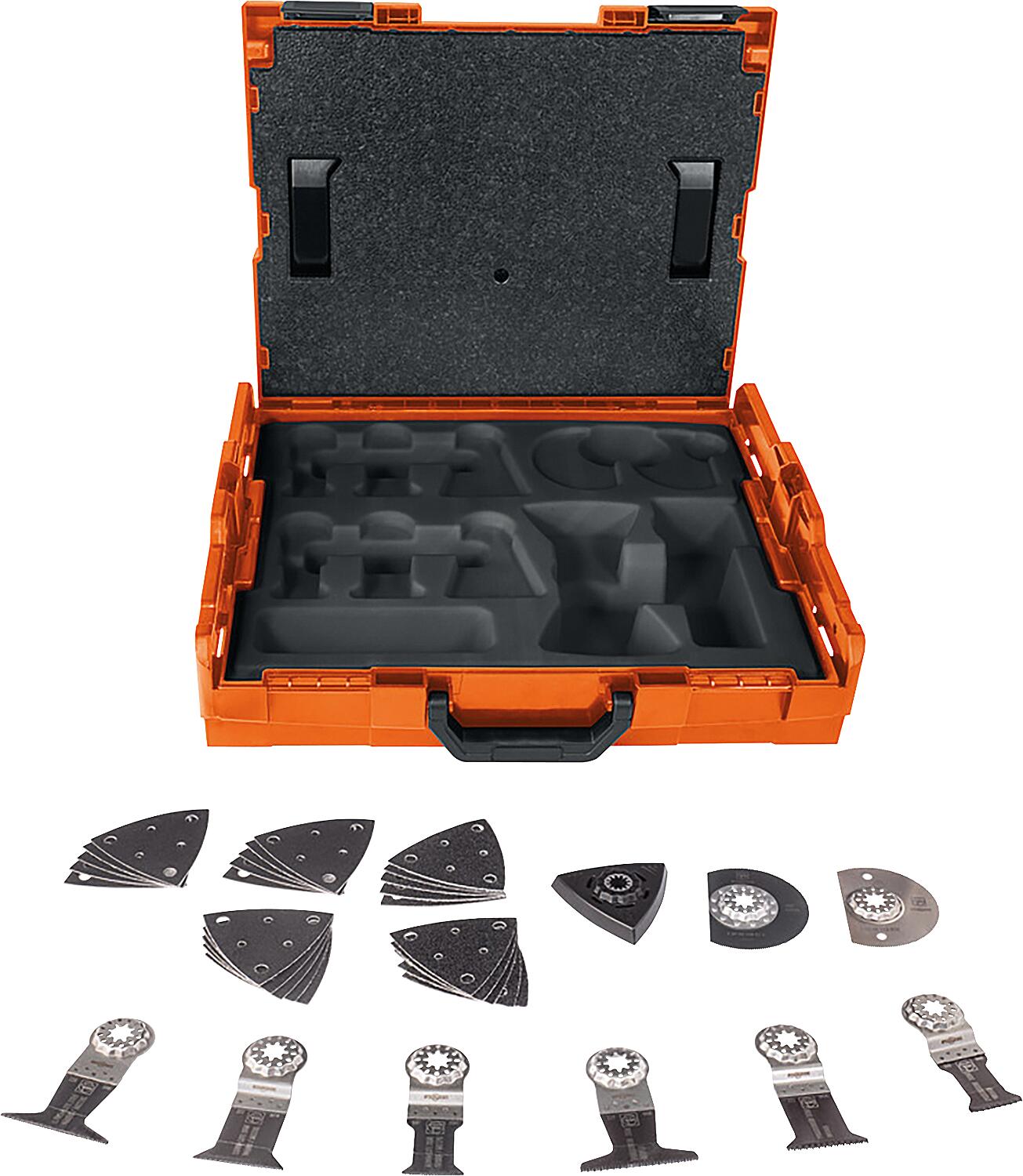 Fein accessory set, Starlock, 34-piece, with carrying case