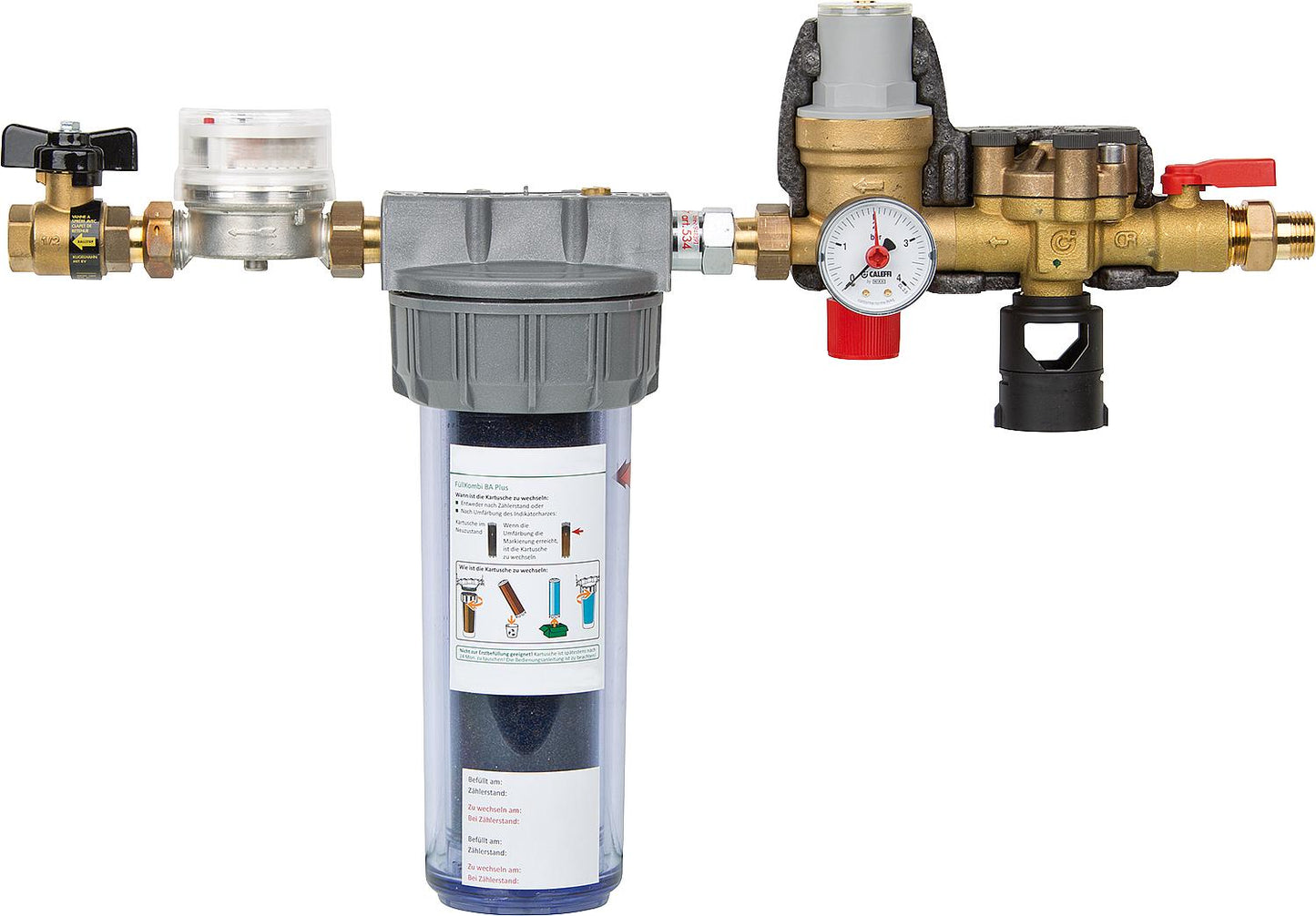Heating water filling combination NaFüKom Plus DN 15 (1/2")
