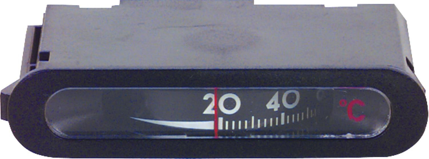 Fernthermometer Typ C/W 1,5m Kapillarrohr, 6,5 mm Rundfühler Flachbauweise, waagrechte Skala