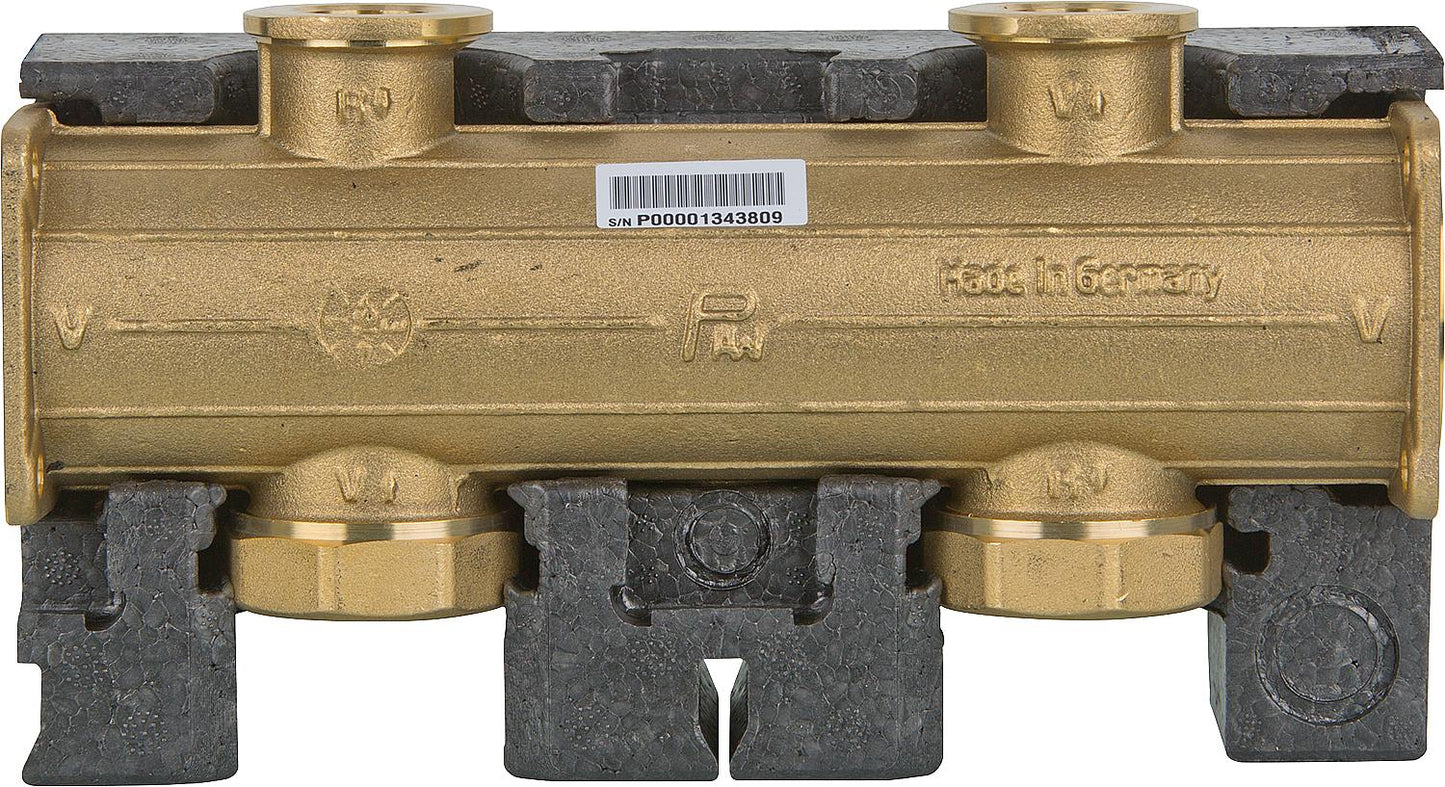 Expansion module for DN32 (1 1/4") modular distributors, with insulation