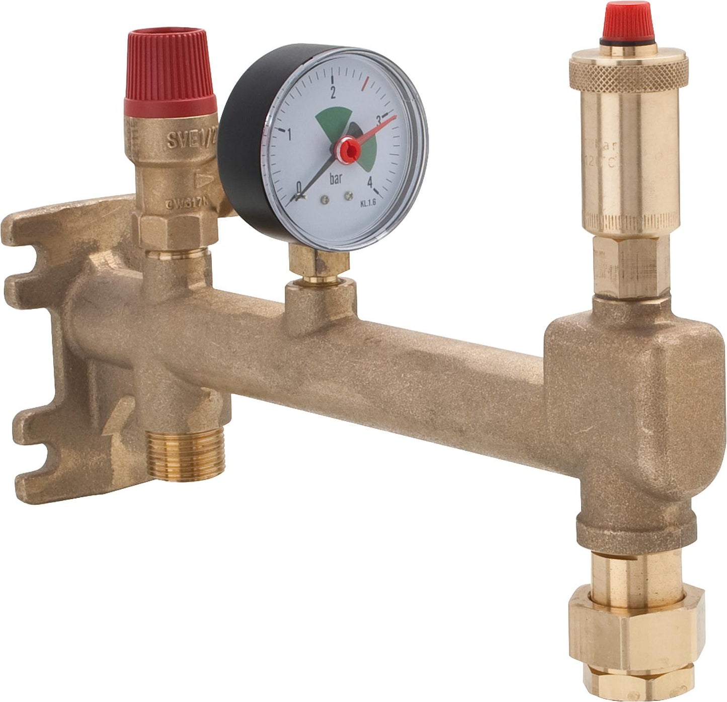 Groupe de raccordement de cuve pour chauffage SV 3 bar