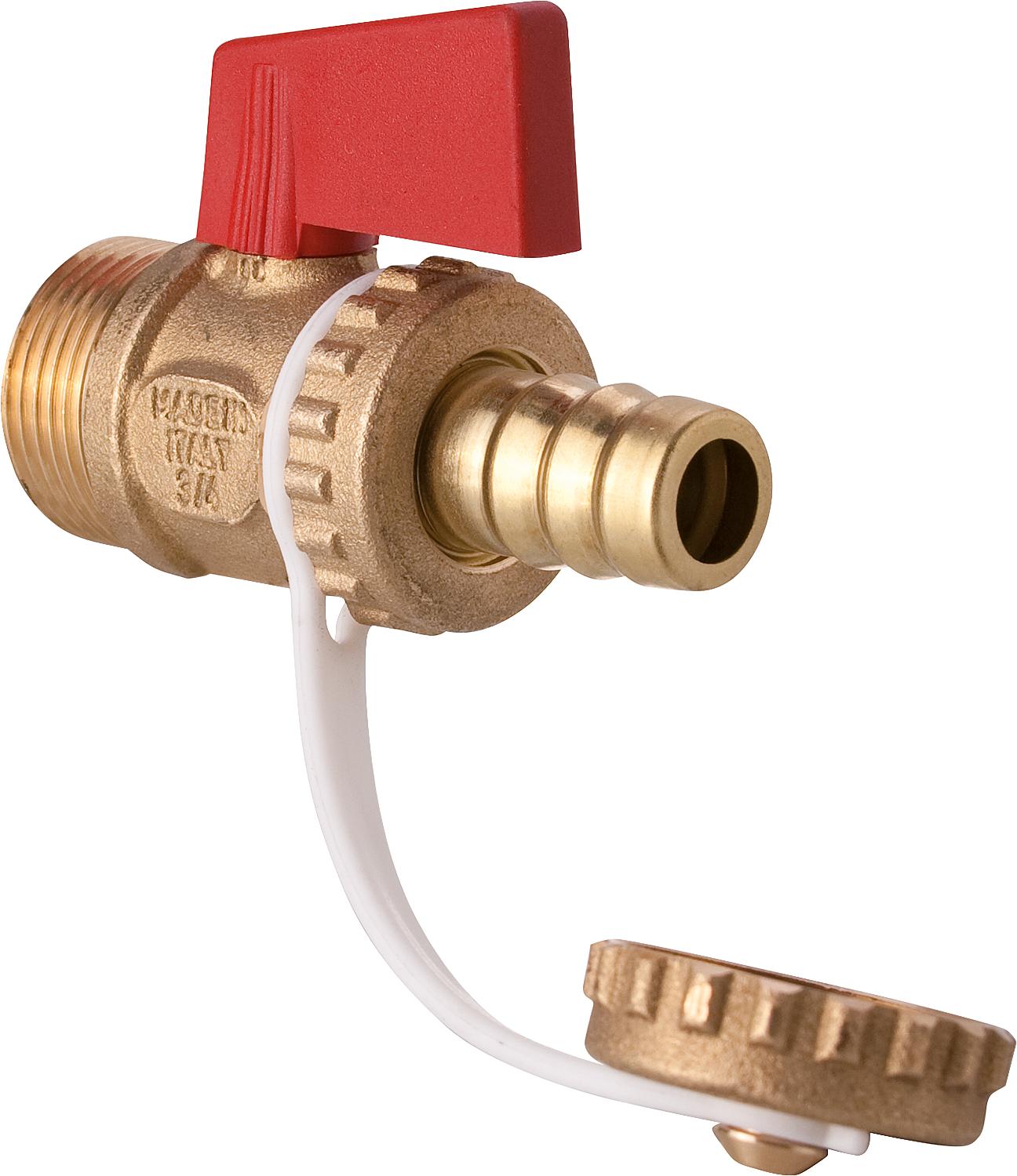 KFE-Kugelhahn DN 20 (3/4"), 10 bar