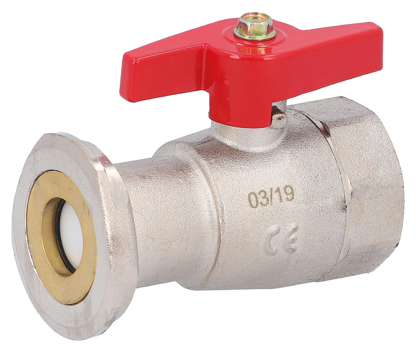 vanne à bille à bride de pompe