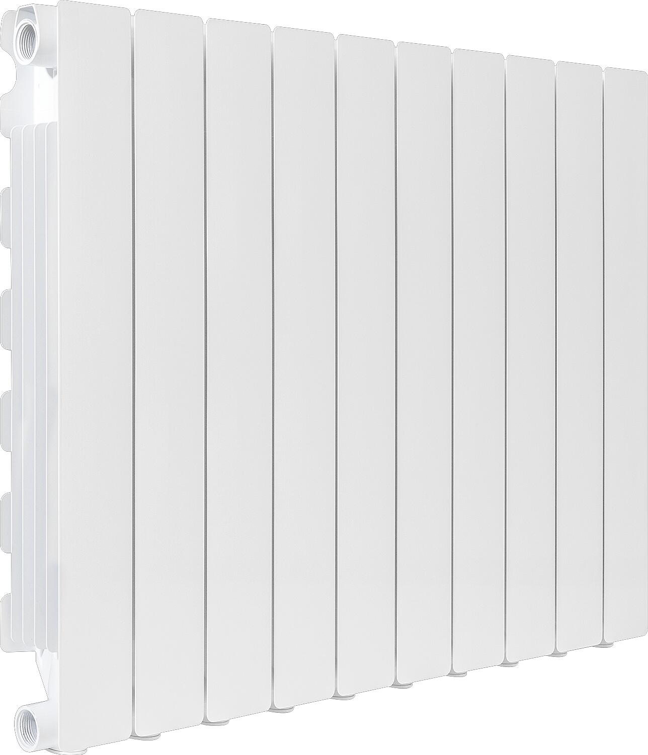 Blitz Super B4 aluminum radiator, 800/100 - 10 sections, white, RAL 9010