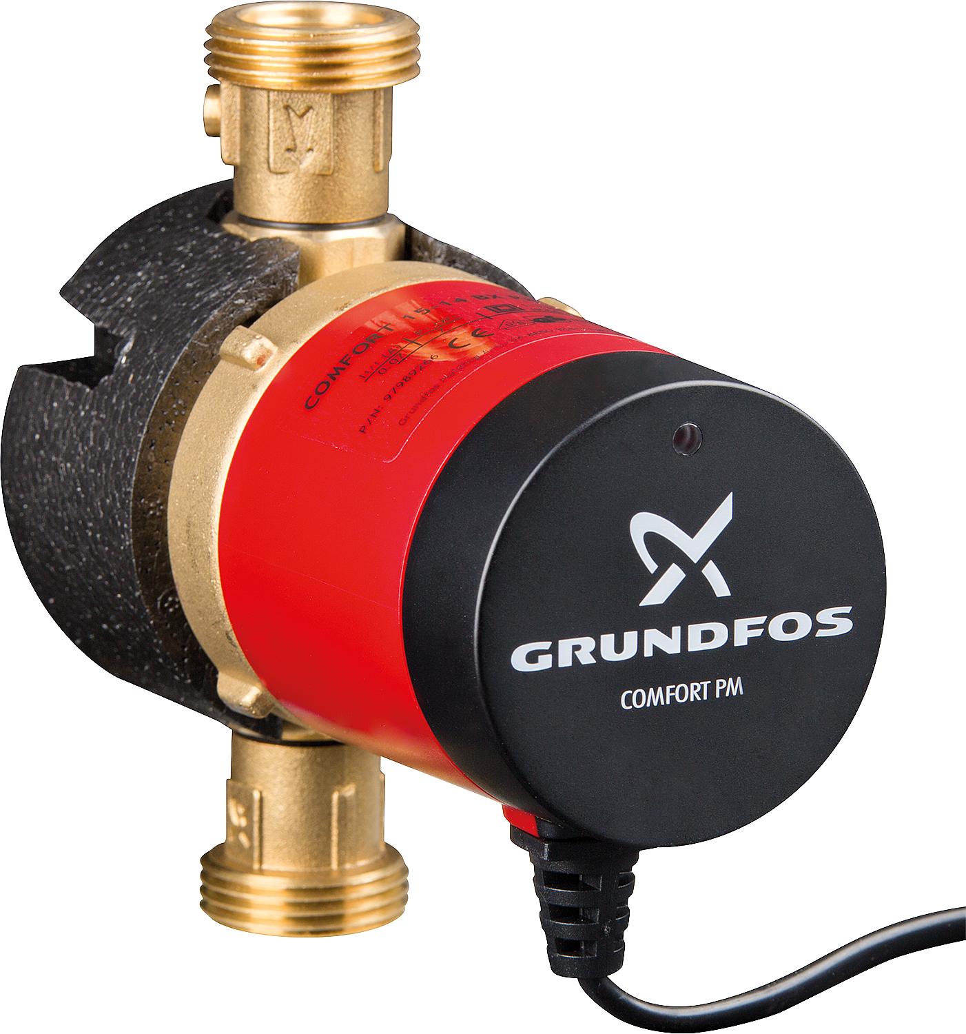 Grundfos Comfort 15-14 B PM circulation pump, DN15(1/2"), 230V