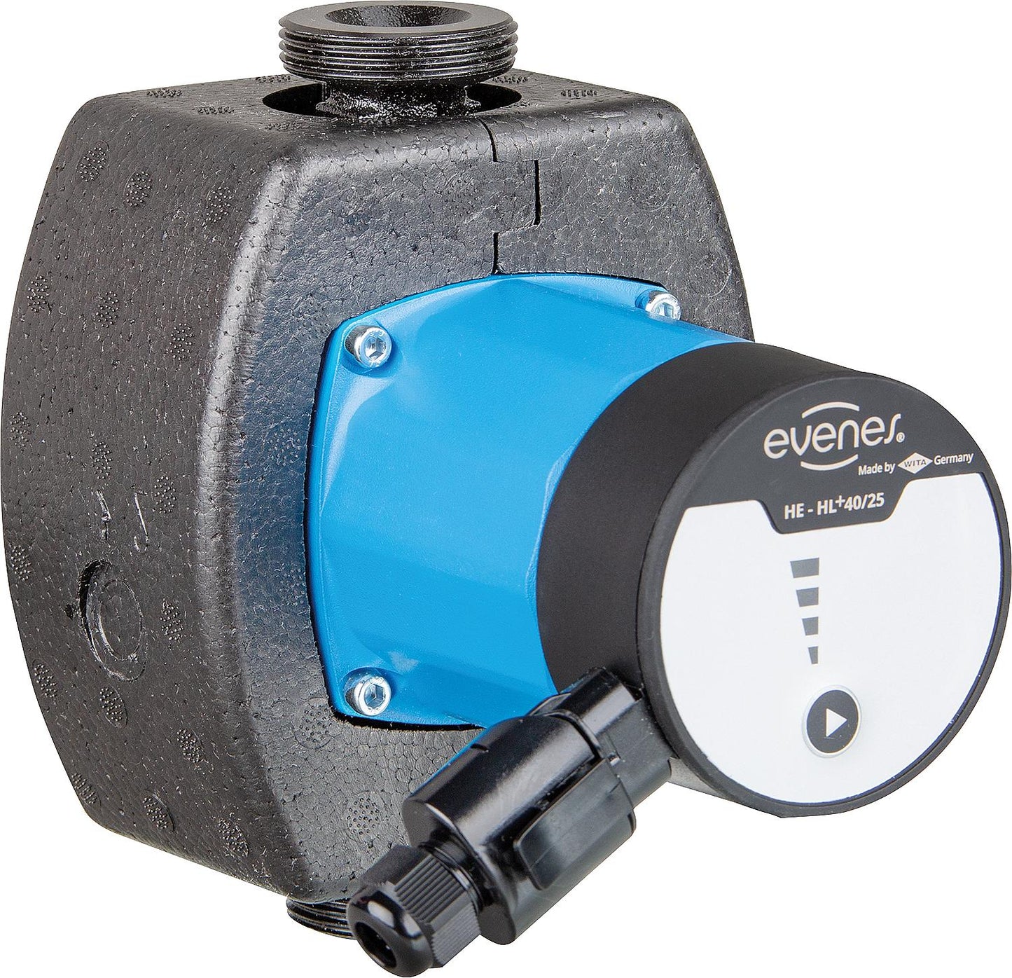 Heating circulation pump EVENES HE-HL+ 60-32, DN32(1 1/4"), PN10, 230V, installation length 180mm