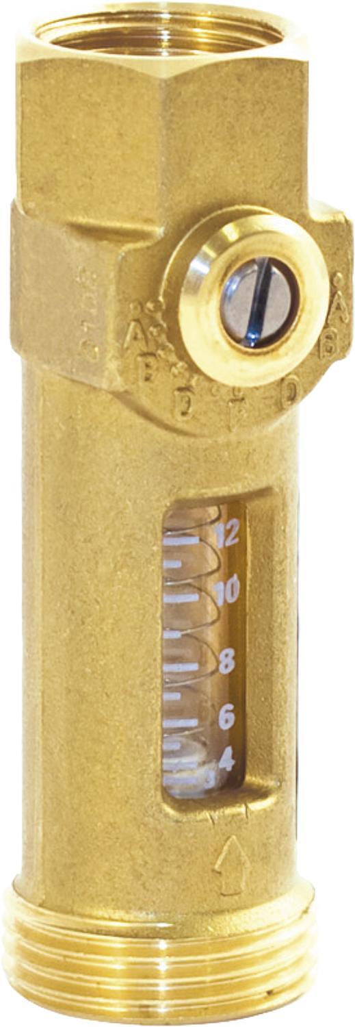 Abgleichventil Tacosetter Inline 100, Ausführung Innengewinde x Außengewinde