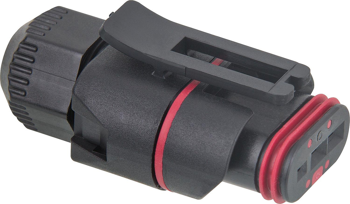 Grundfos through-plug suitable for: Alpha and Comfort pumps