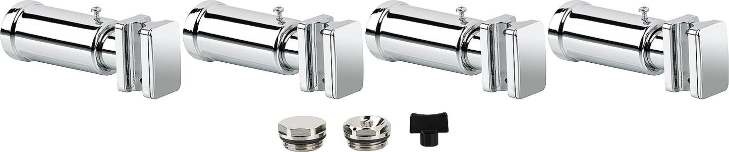 Mounting kit for Pieve chrome towel radiators