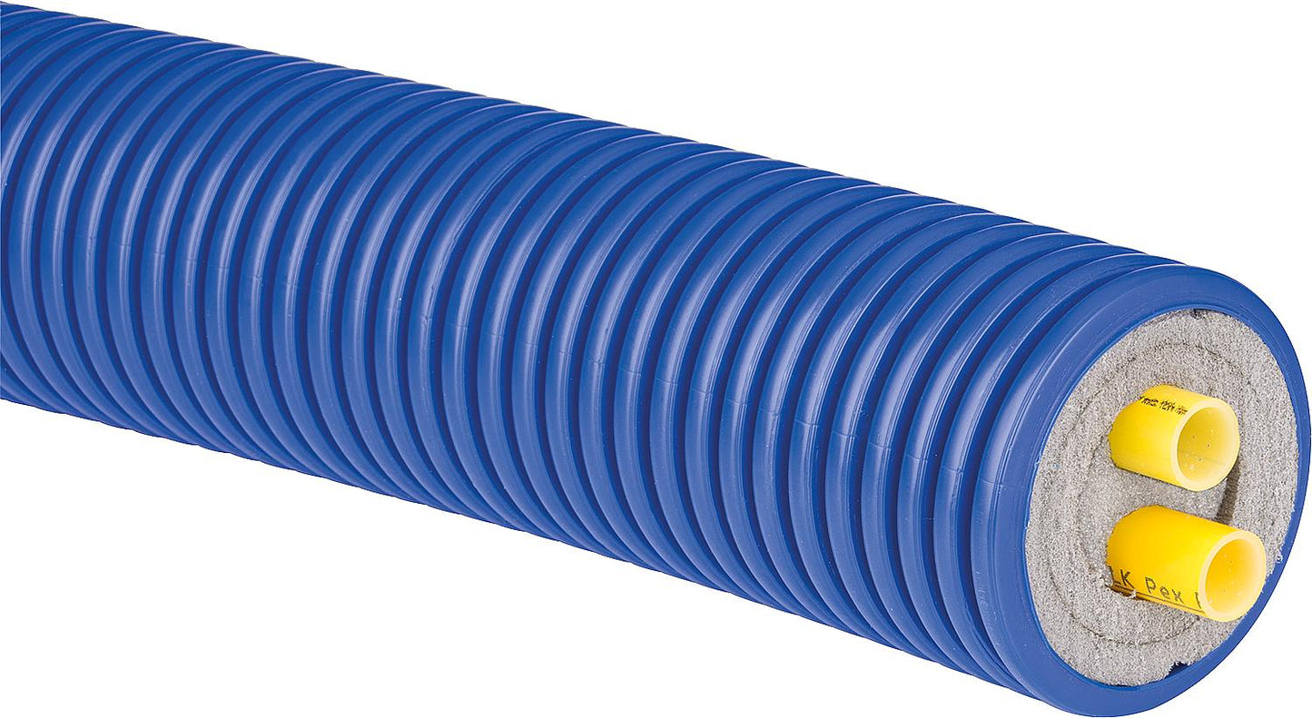 Tuyau de chauffage urbain et longue distance Microflex Duo, 25 x 2,3 mm, Ø 125 mm