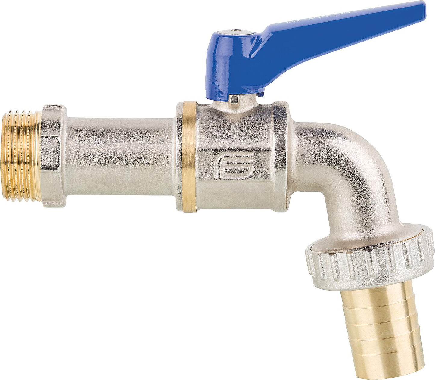 Auslaufkugelhahn Viva mit Aluminium-Hebel, PN 40