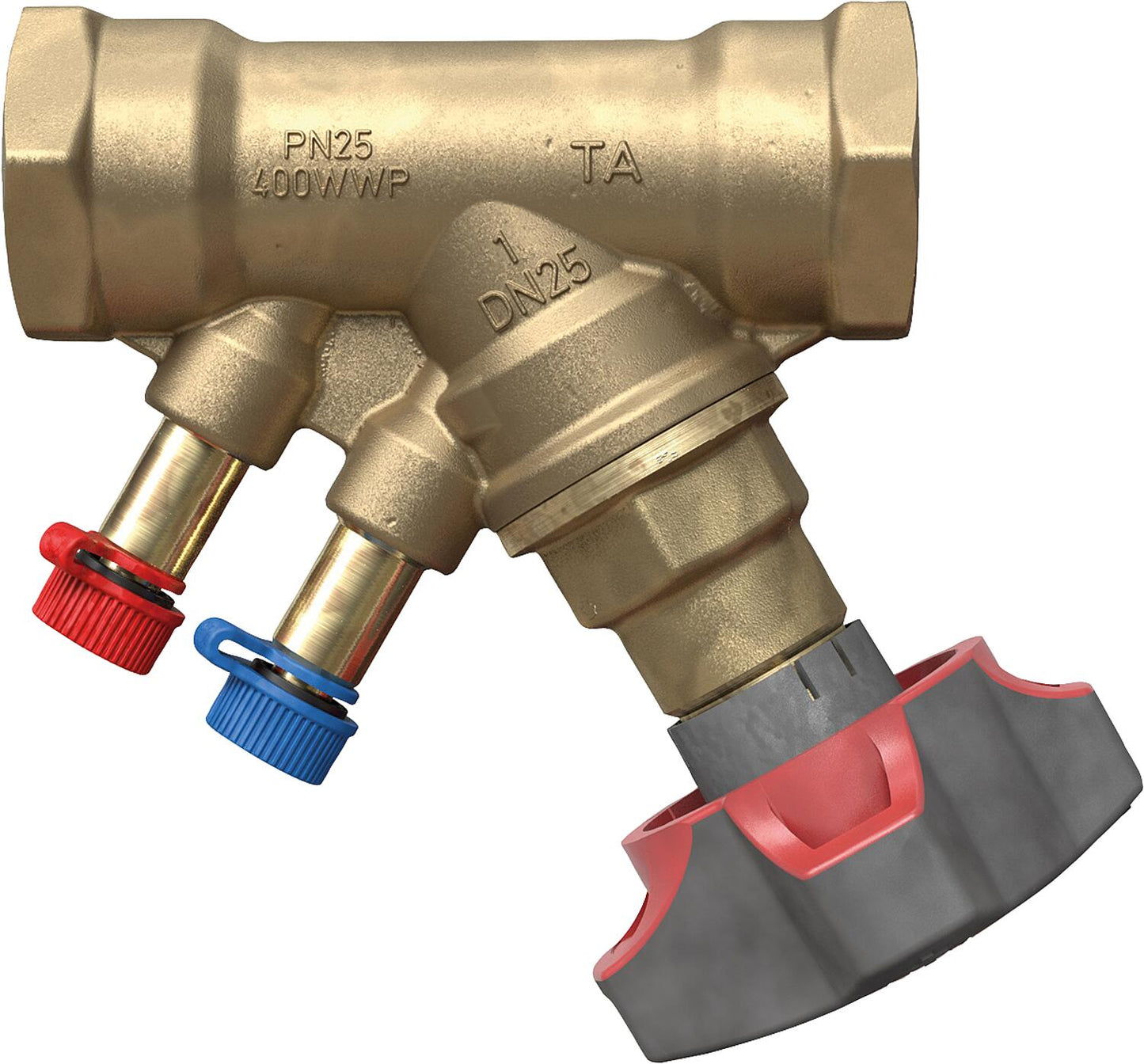 Valve d'équilibrage STAD sans adaptateur de vidange, DN10 (3/8")