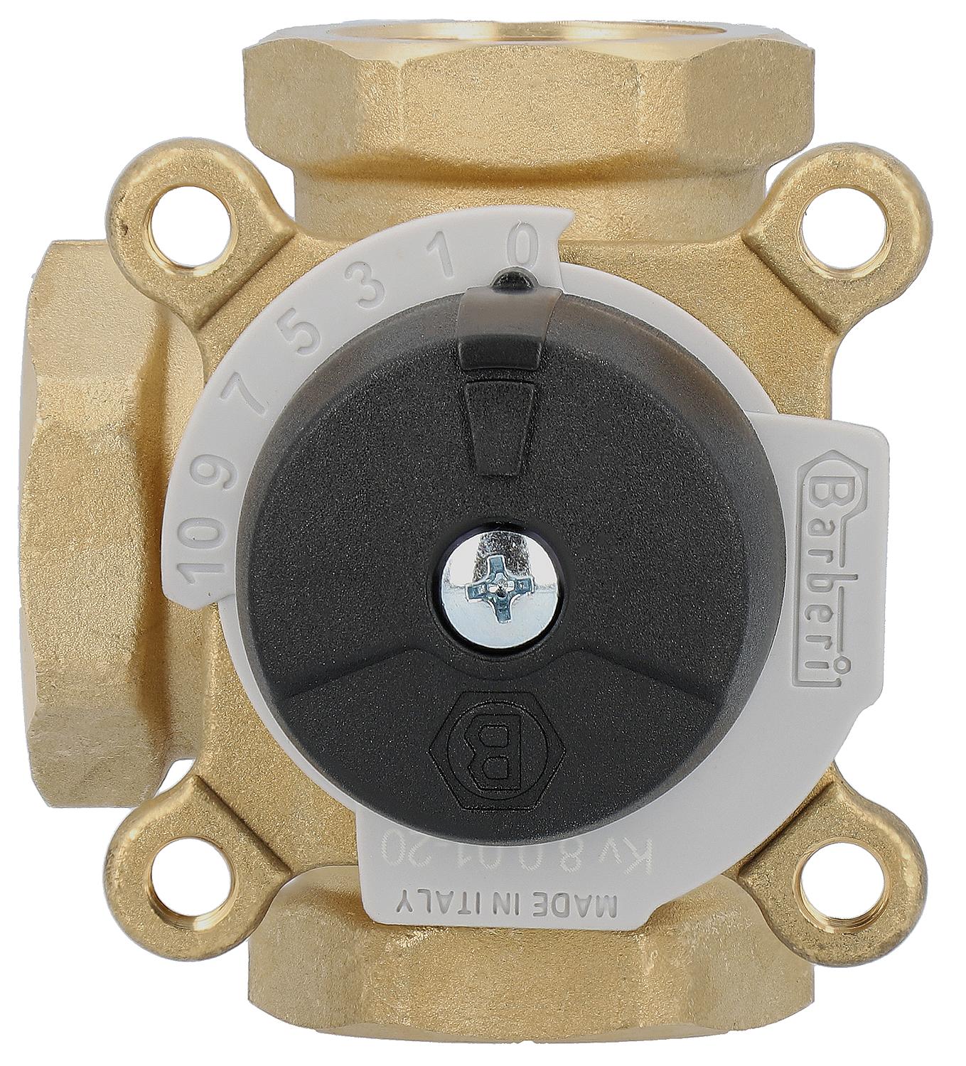 Mitigeur 3 voies Easyflow Mix, type 460. Raccordements : filetage interne.