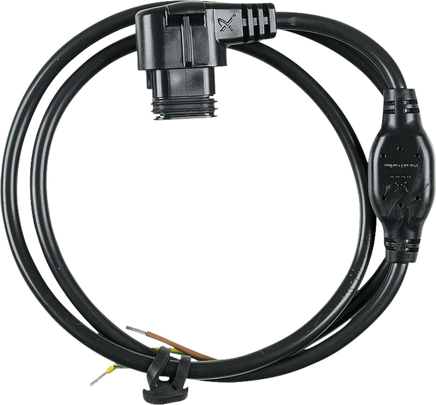 Grundfos angled connector suitable for Alpha circulation pumps with NTC resistor, 1m cable