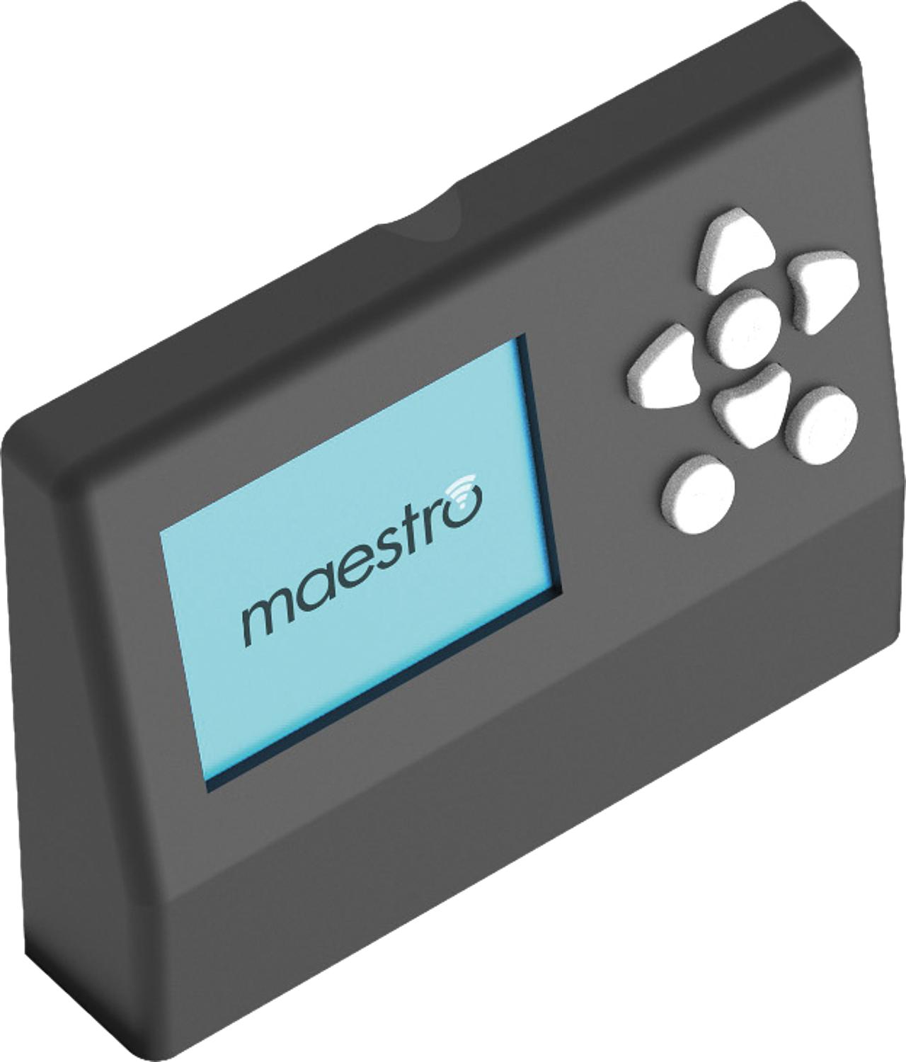 Panneau de commande pliable pour poêle à granulés rond Maestro