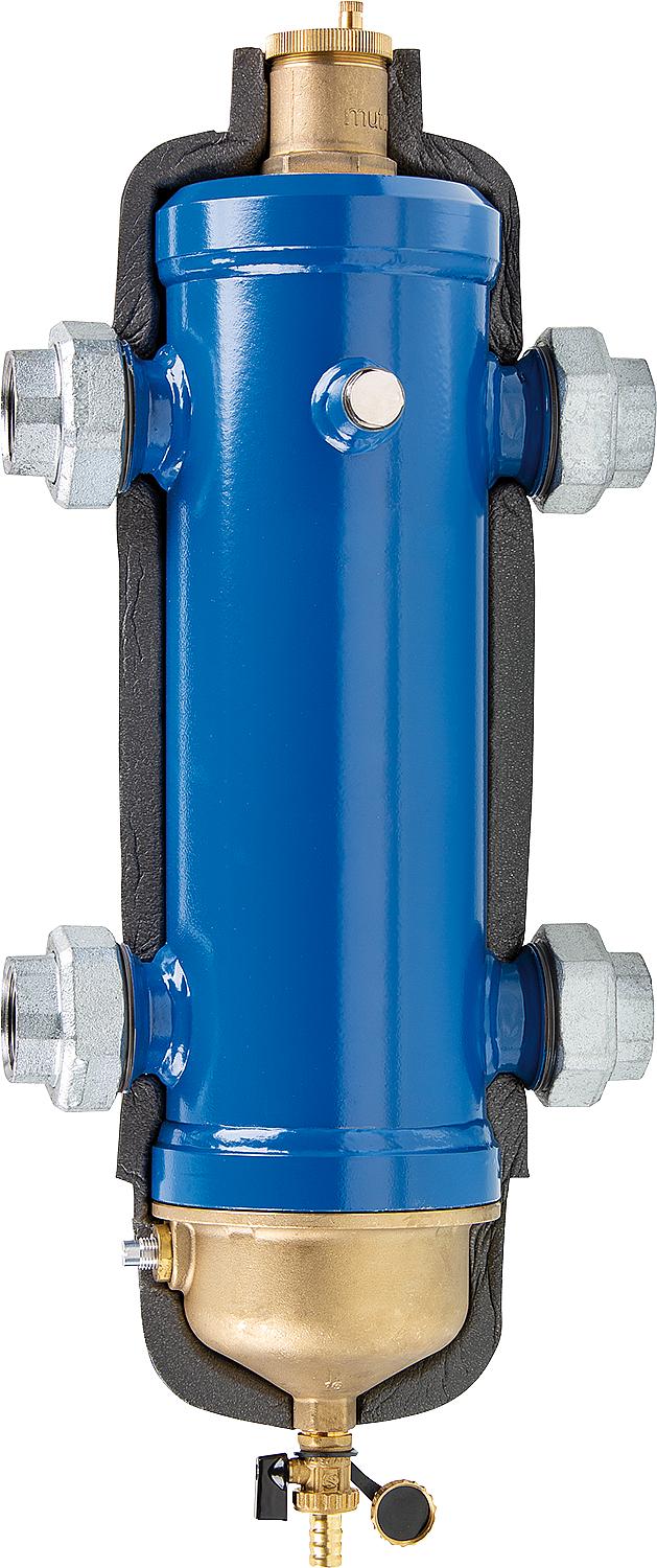 Hydraulic separator with sludge and magnetite separator DN25(1")