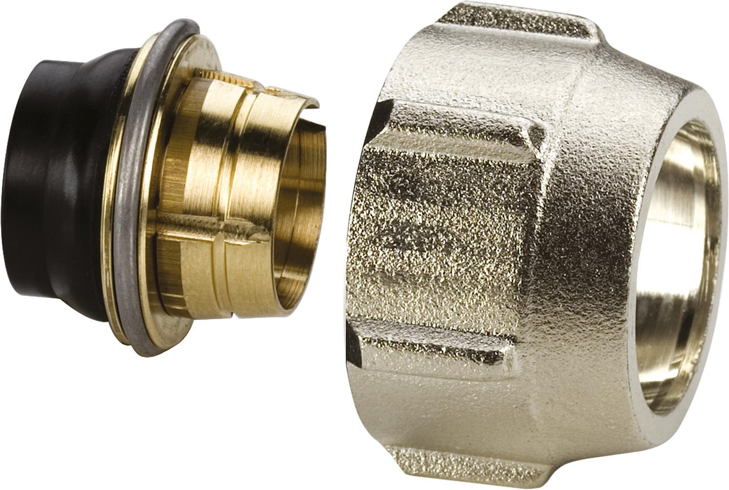Connection fitting A11 14x1mm x 3/4" female thread Eurocone, pack of 2