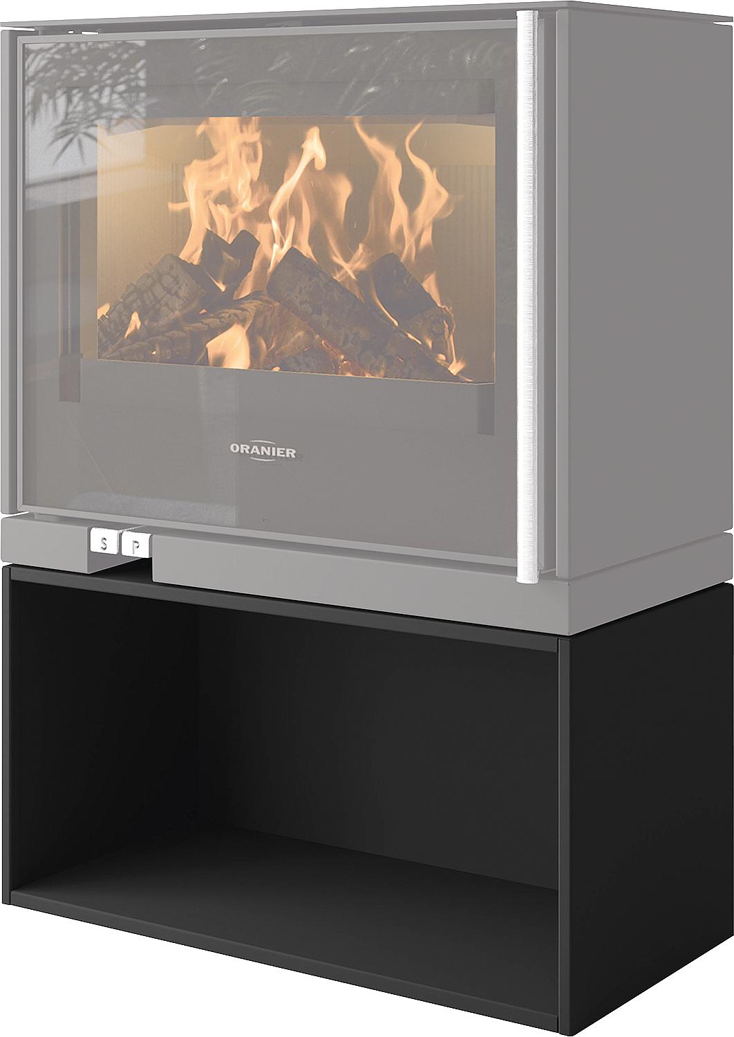 Boîtier modulaire pour le poêle à bois Oranier Ziva 50