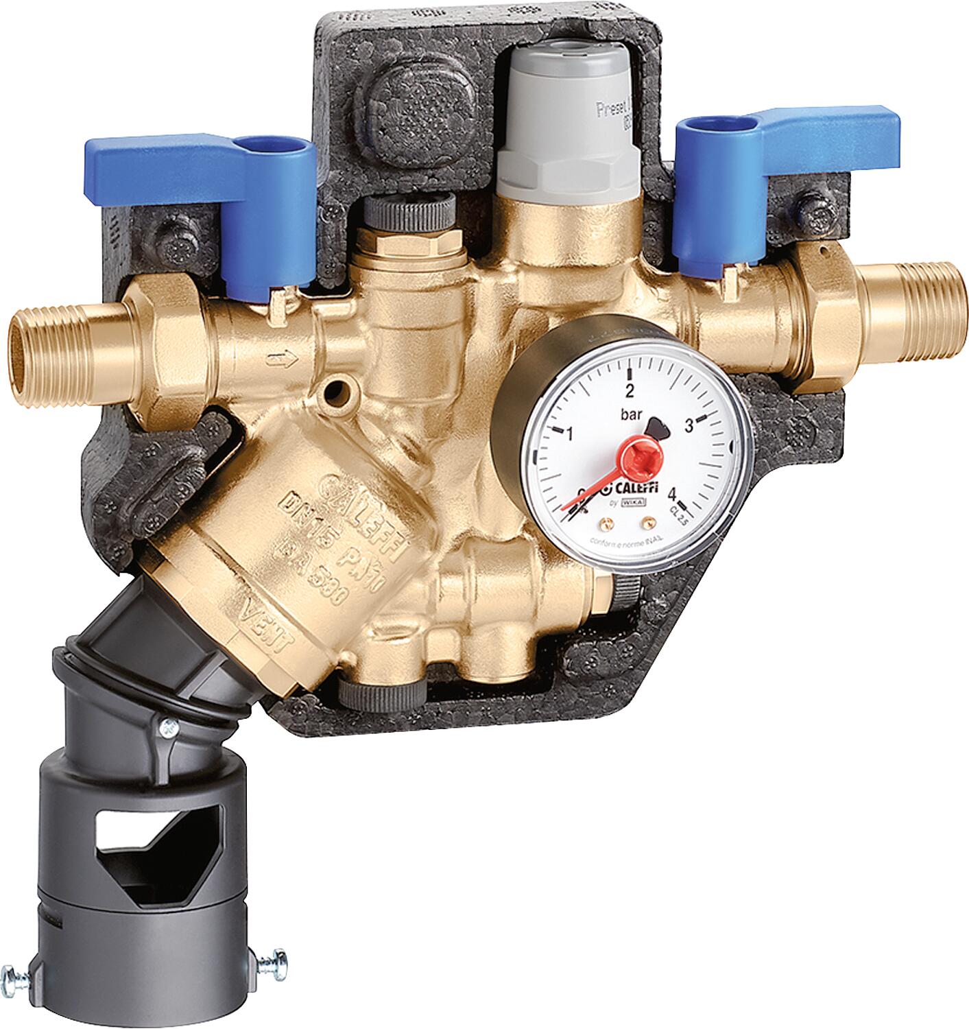 Automatic filling valve with system separator type BA