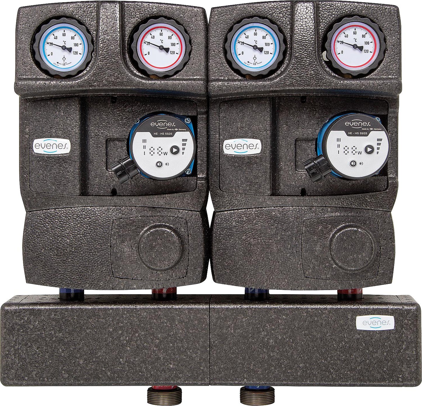 Module distribution group Evenes 2x direct circuit, DN25 (1")