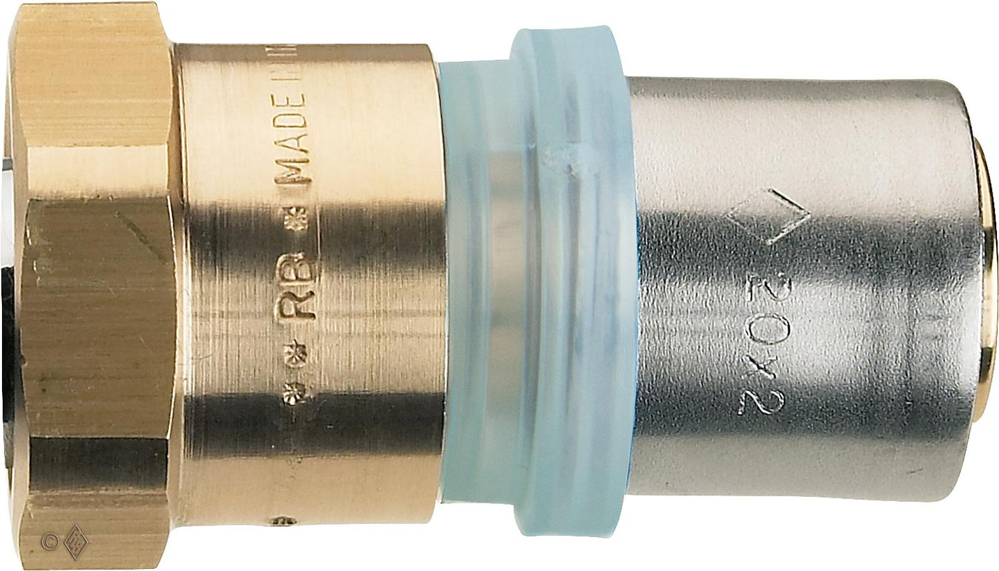 Press fitting for MSVR, TH contour transition piece with IG 14x2mm - 1/2"