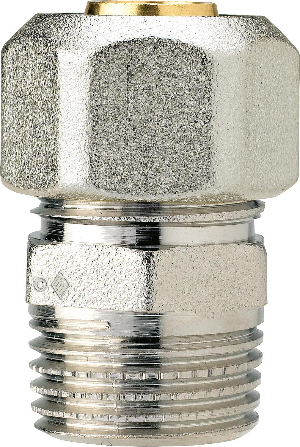 Compression fitting for MSVR adapter (male thread) 14x2mm-1/2''