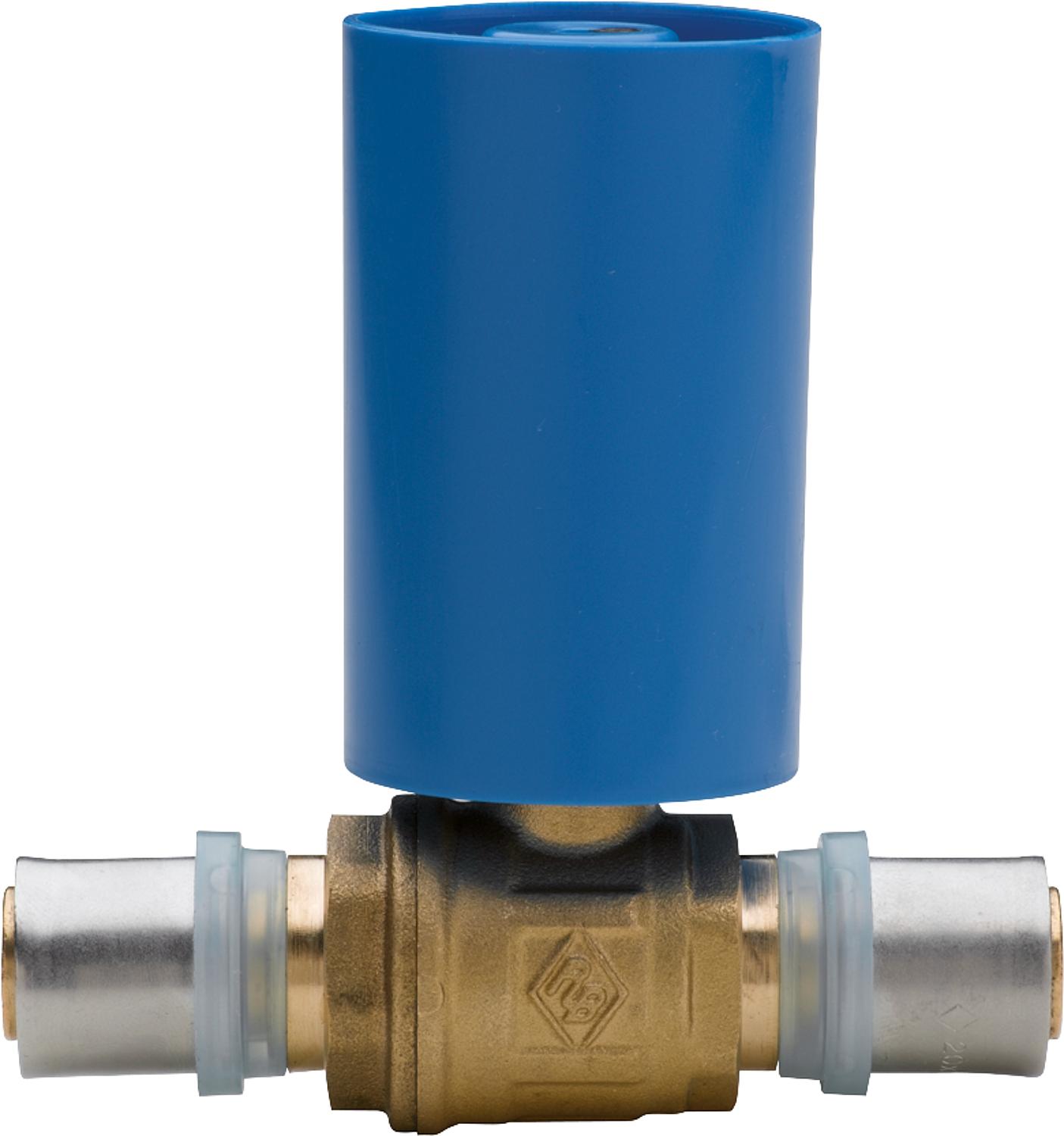 EVENES press fitting for MSVR concealed ball valve without handle 16x2 - 16x2mm, TH contour