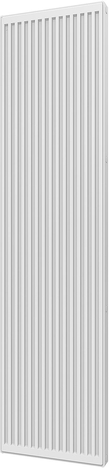 Radiateur profilé en acier, type vertical, 22 x 1800 x 500 mm, blanc