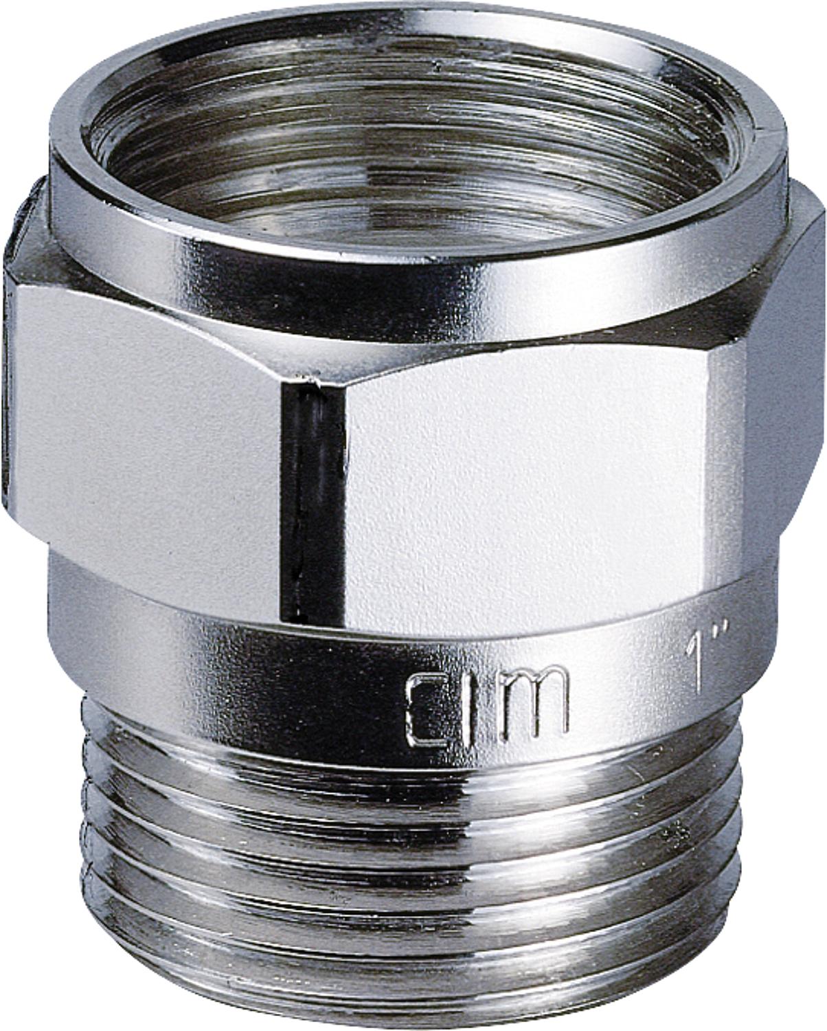 Rückschlagventil verchromt, AG x IG