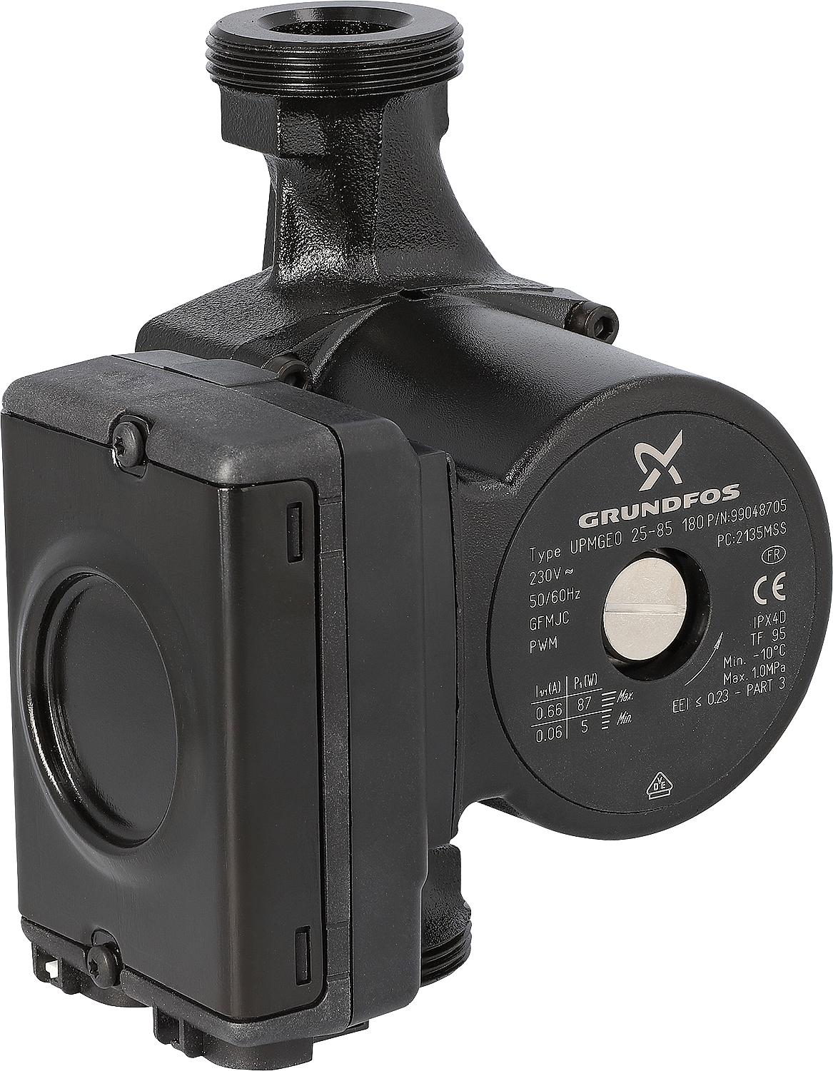 Pompe de circulation de remplacement UPM2 GEO 25-85, électronique à gauche, pour Friwa Kiss HE 65 l/min