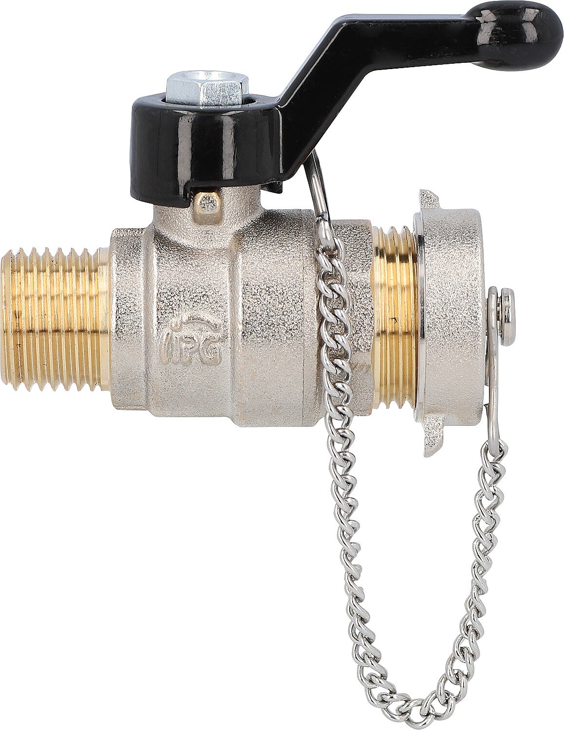 Kugelhahn mit Verschlusskappe