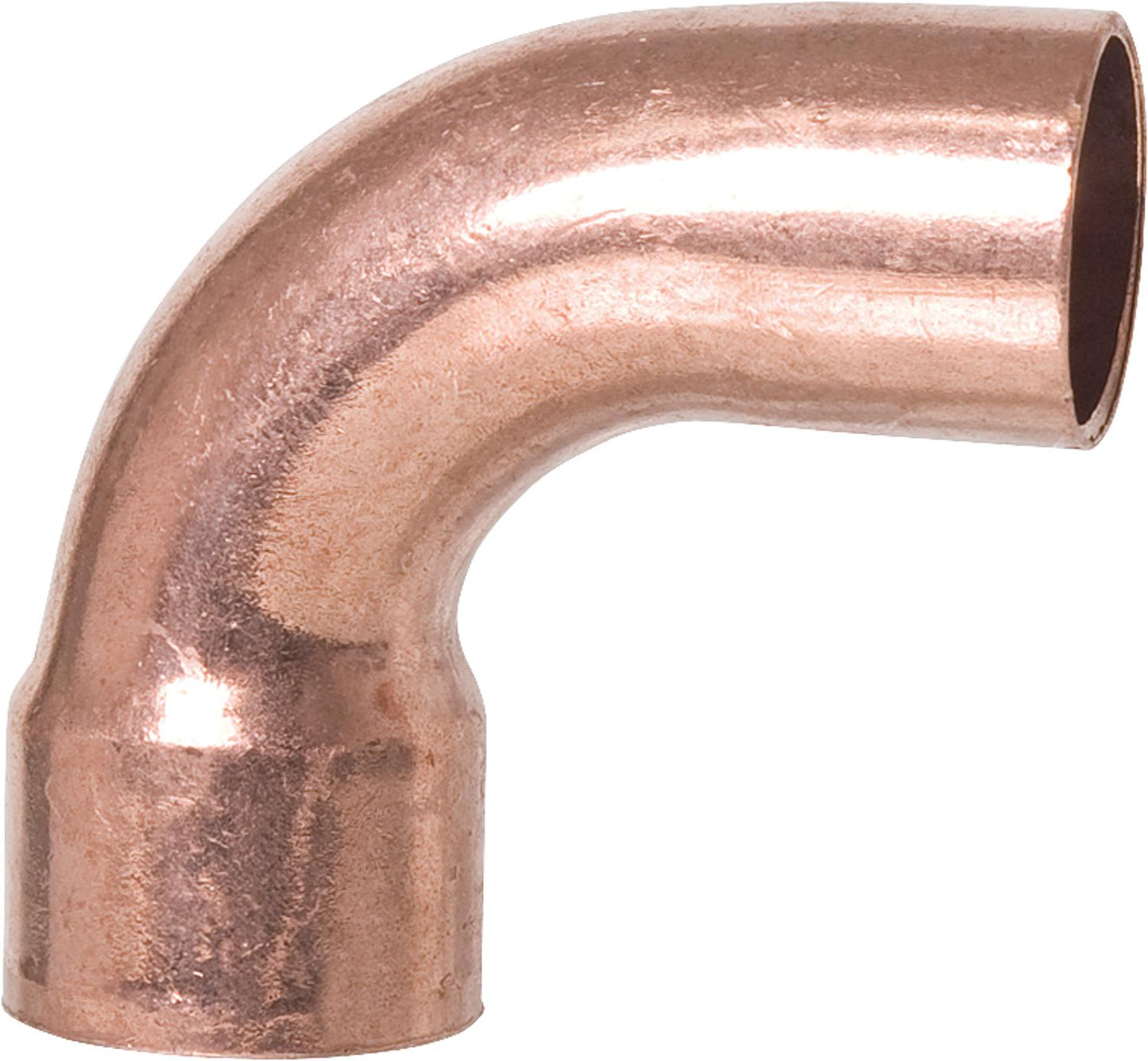 Copper solder fitting 5001a 90° elbow, 15 mm i/a
