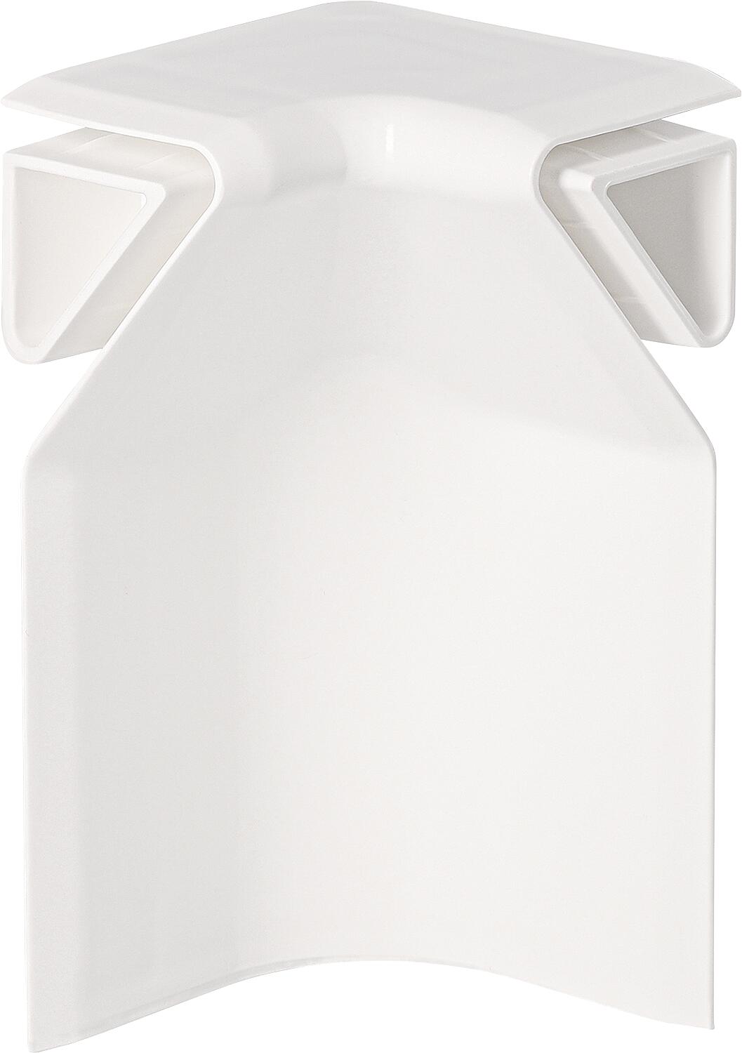 Internal corner IEEE-K plastic for base wall cover BWEC-3 and BWEC-3D, RAL-9016