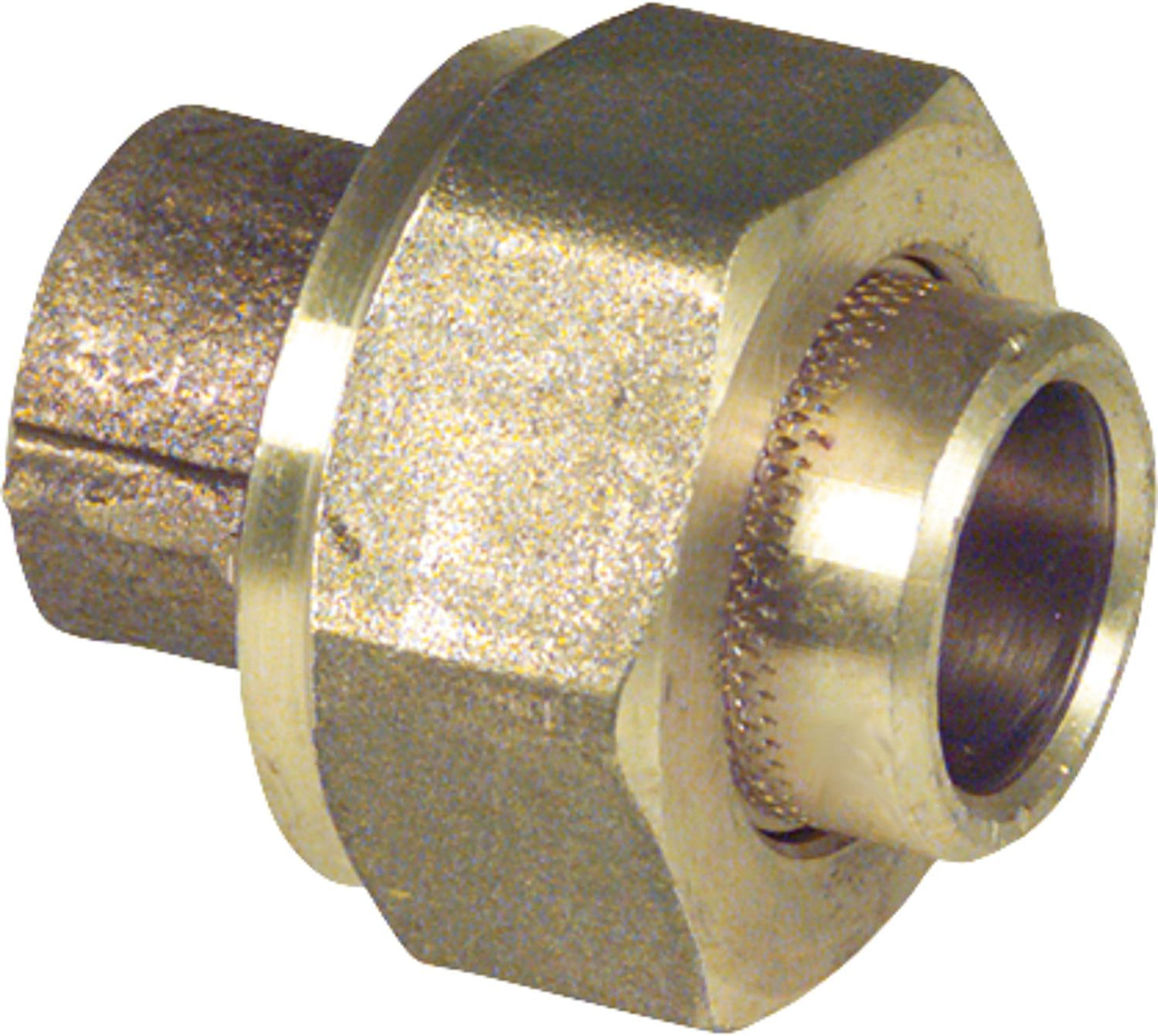 Red brass solder fitting 4340 screw connection conical sealing 15 mm