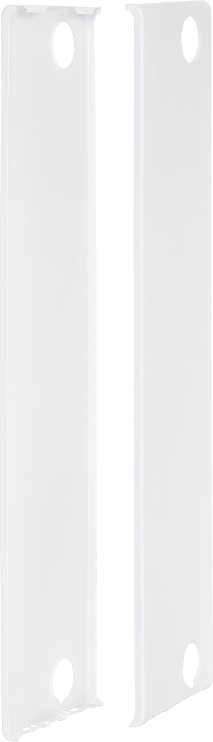 Side panel set, left and right, for DeLonghi type 33 radiators, height 300 mm