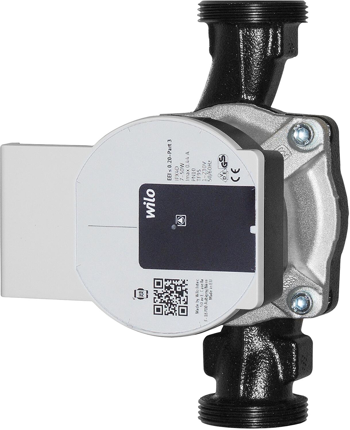 Umwälzpumpe Wilo Para 25/8 T1 für Solar-Systemtrennung Easyflow Solo HE