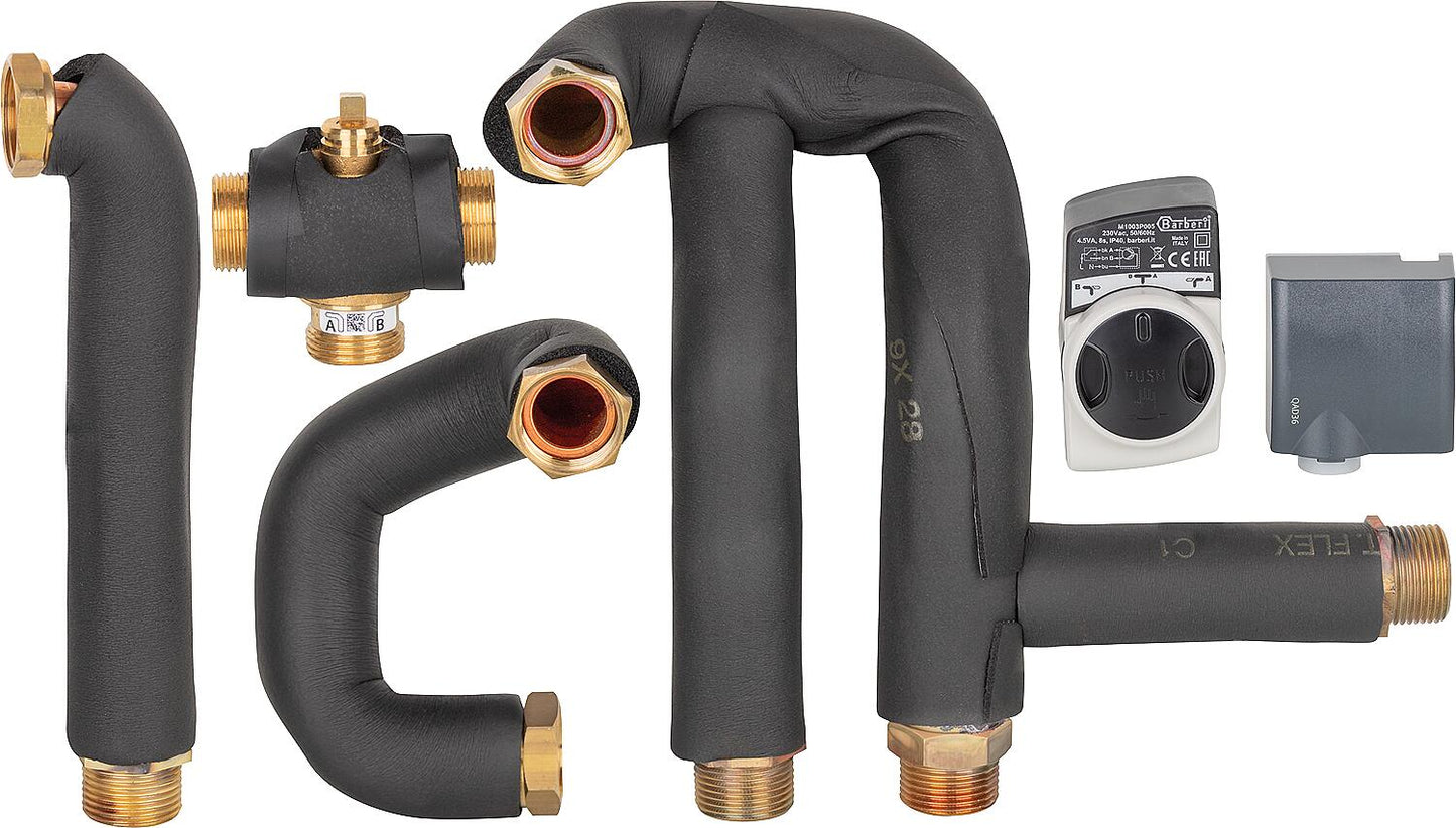 kit d'intégration chaudière/pompe à chaleur hybride