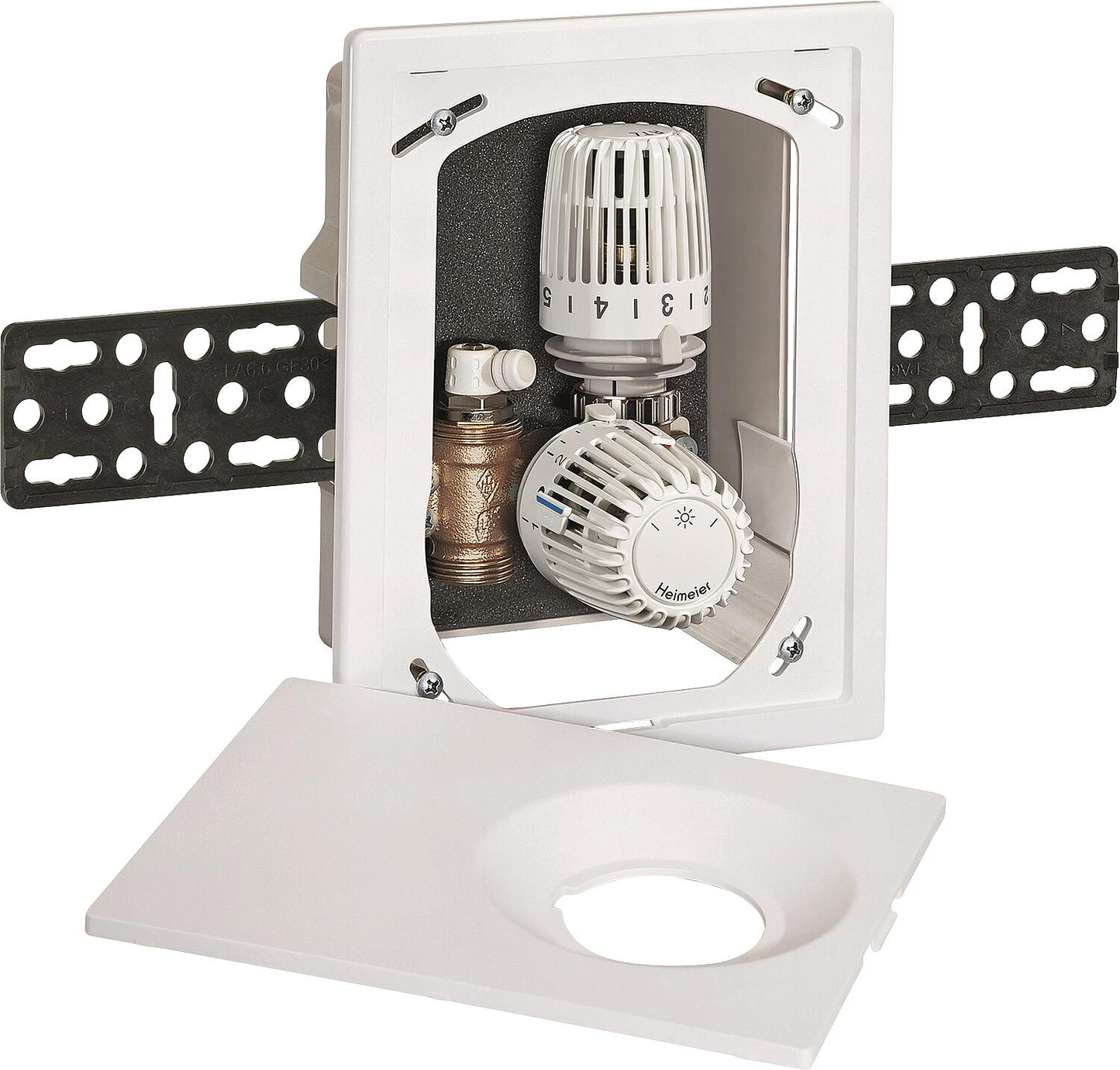 Multibox IMI Heimeier Eclipse K-RTL, cover and thermostat head white (RAL 9016)