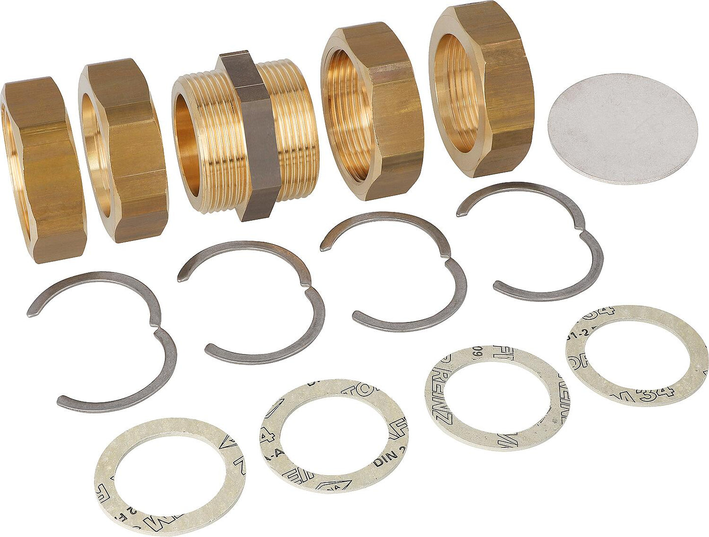 Kit de raccordement DN 32 (1 1/4"), compatible avec le tuyau de raccordement de la pompe à chaleur Aeroline INOX TERRA WP 100