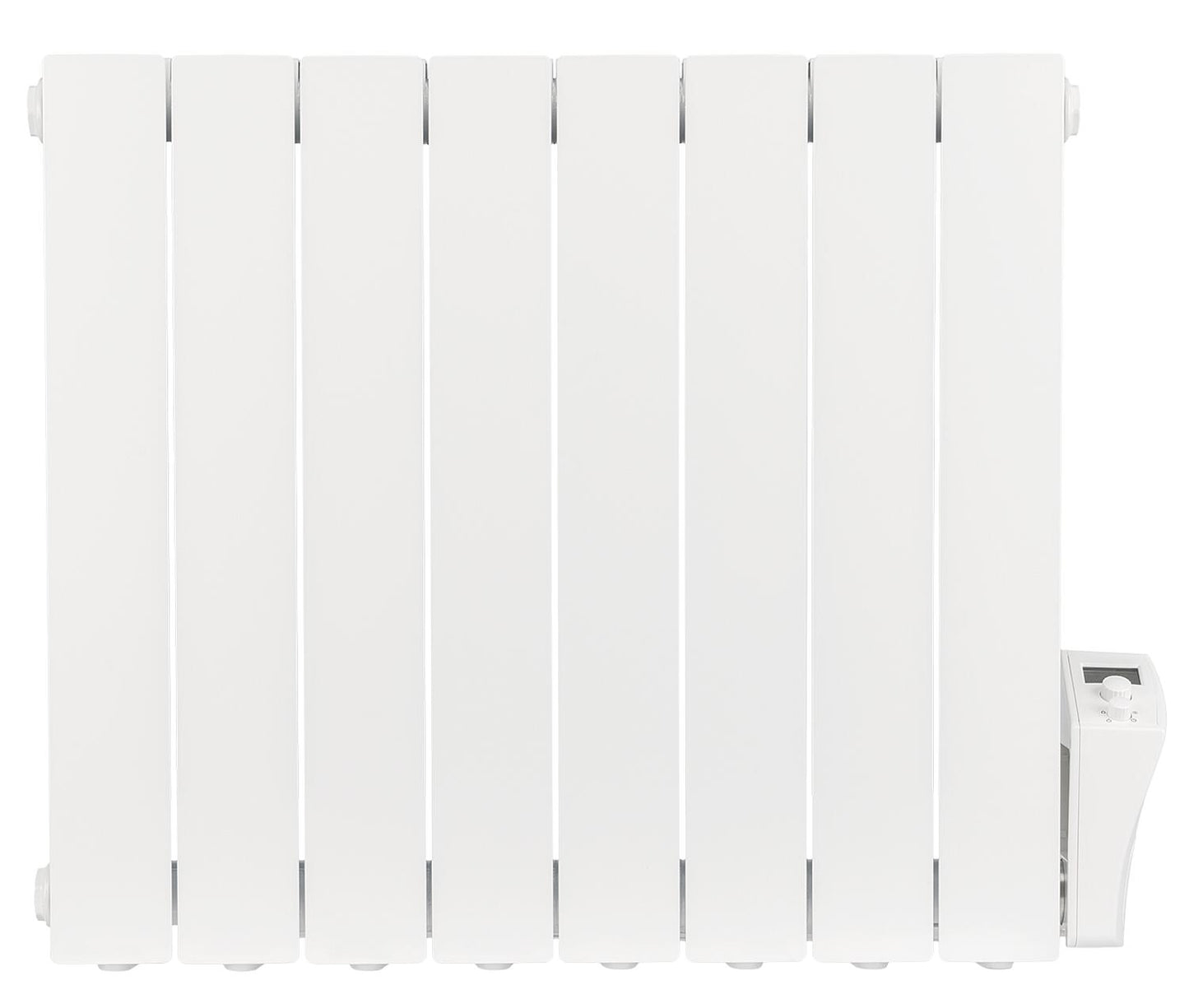 Resia electric aluminum radiator, 700 W, white RAL 9010