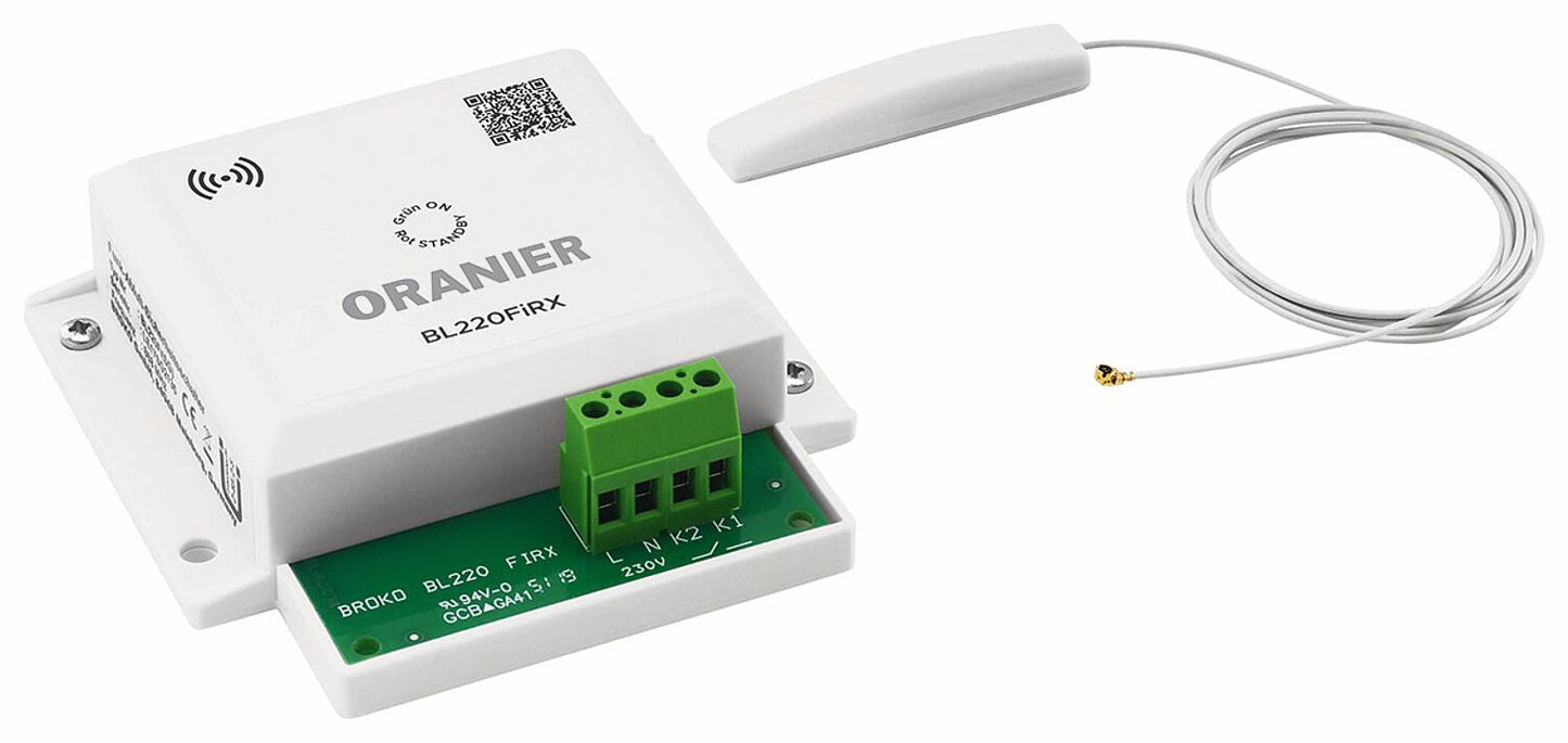 Récepteur radio intégré Oranier pour système de surveillance de pression négative